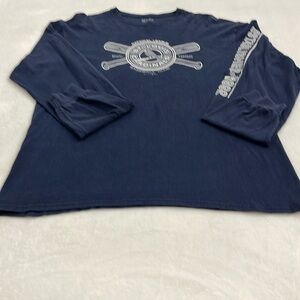 GEAR FOR SPORTS ST LOUIS CARDINALS LONG SLEEVE PULLOVER SHIRT MENS SIZE L